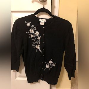 Kate Hill cardigan sweater.